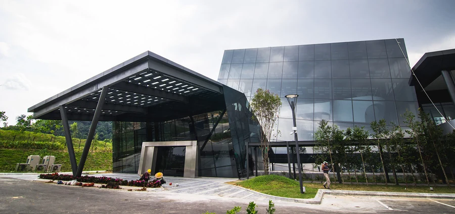 Entrance to Ice Gallery.