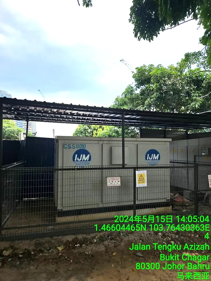 Electrical supply equipment shown in the ICQC project reference.